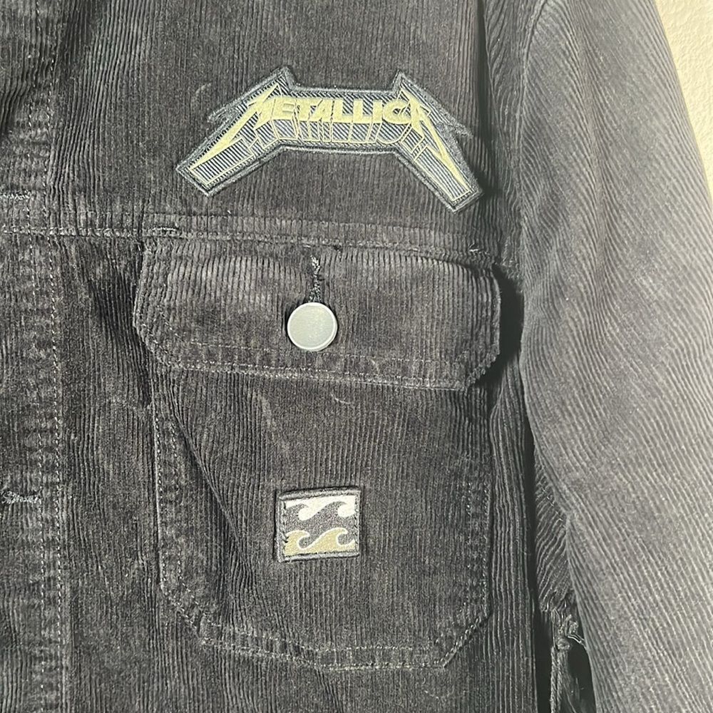 Billabong Metallica Black Album Jacket L - Picture 7 of 9